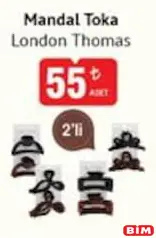 LONDON THOMAS MANDAL TOKA 2'Lİ